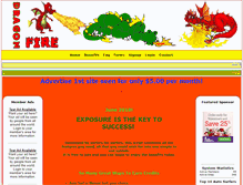Tablet Screenshot of dragonfiretraffic.com